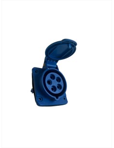 Gewiss gw62207 fixed socket 10° recessed 3p+n+t 1 6a 220v 9h 2